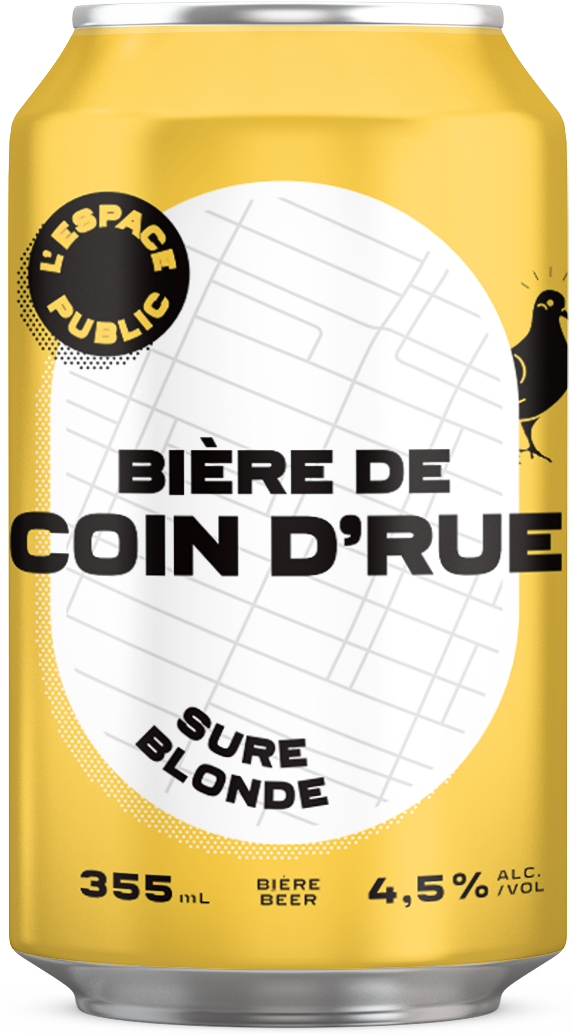 Bière de Coin D'Rue - Sure blonde