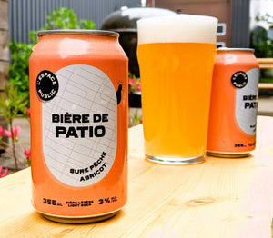 Bière de Patio - Sure Pêche / Abricot