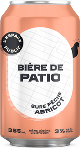 Bière de Patio - Sure Pêche / Abricot