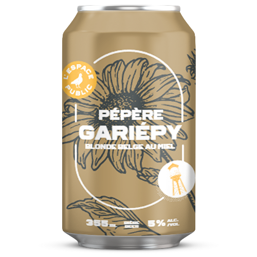 Release 5e - Pépère Gariépy - Blonde belge au miel