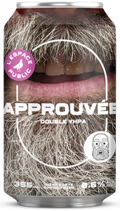 3e anniversaire - Approuvée! - Double IPA - Collabo Yves HP