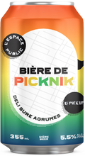 Charger l&#39;image dans la galerie, Bière de Picknik - Sure Deli Agrumes - Collabo Pickup
