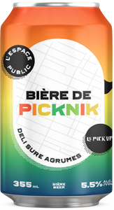 Bière de Picknik - Sure Deli Agrumes - Collabo Pickup
