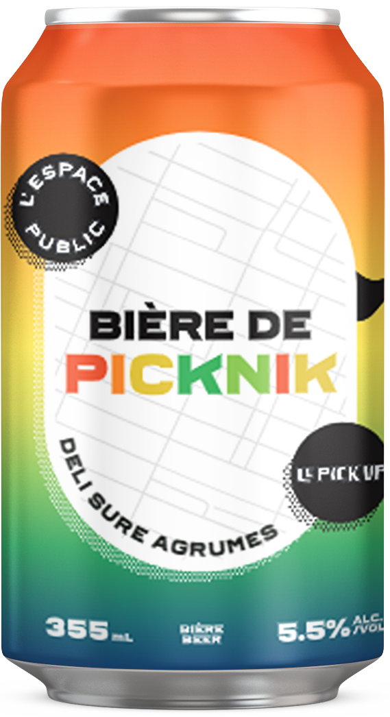 Bière de Picknik - Sure Deli Agrumes - Collabo Pickup