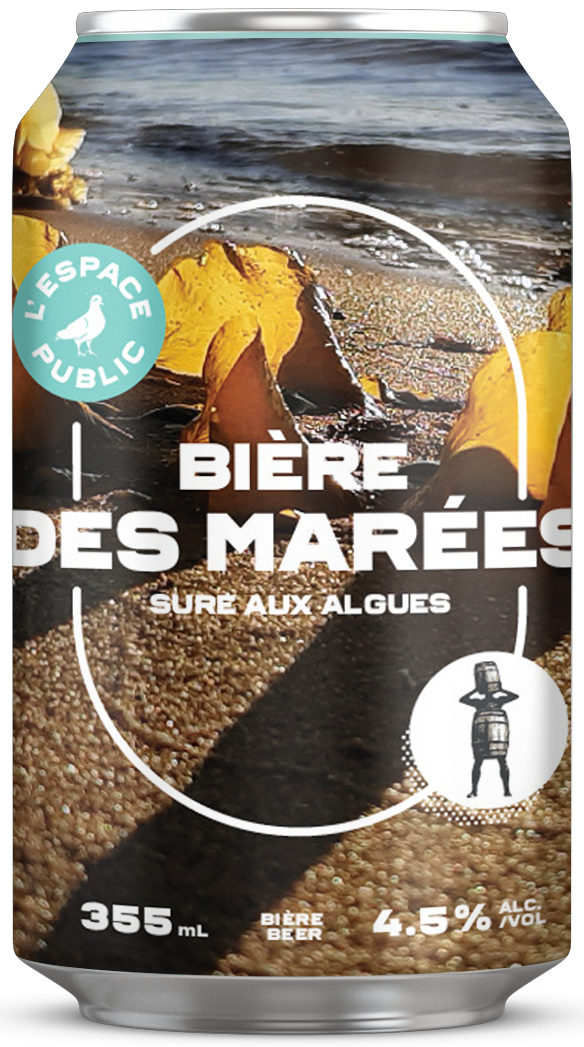 3e anniversaire - Bière des Marées - Sure aux algues - Collabo À l'abri de la tempête